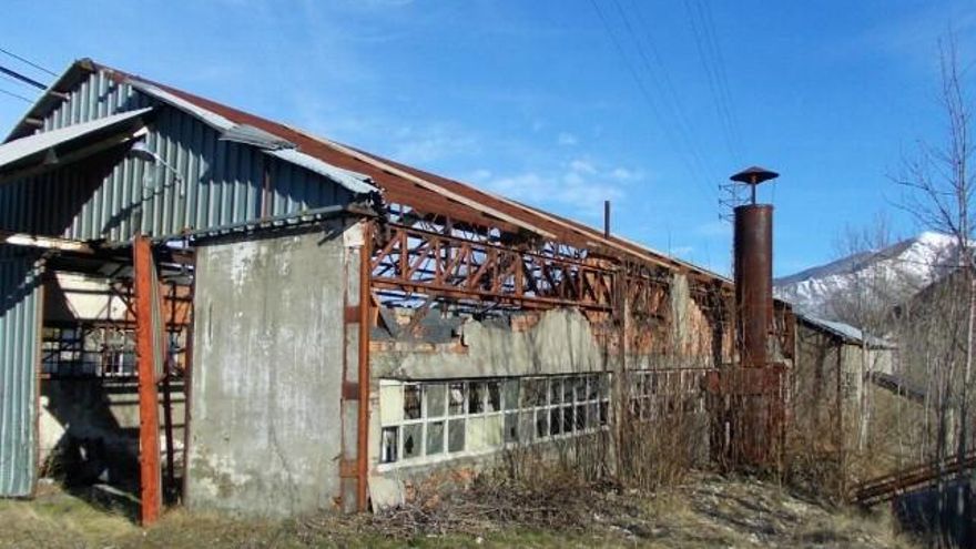 Restos de instalaciones de la MSP