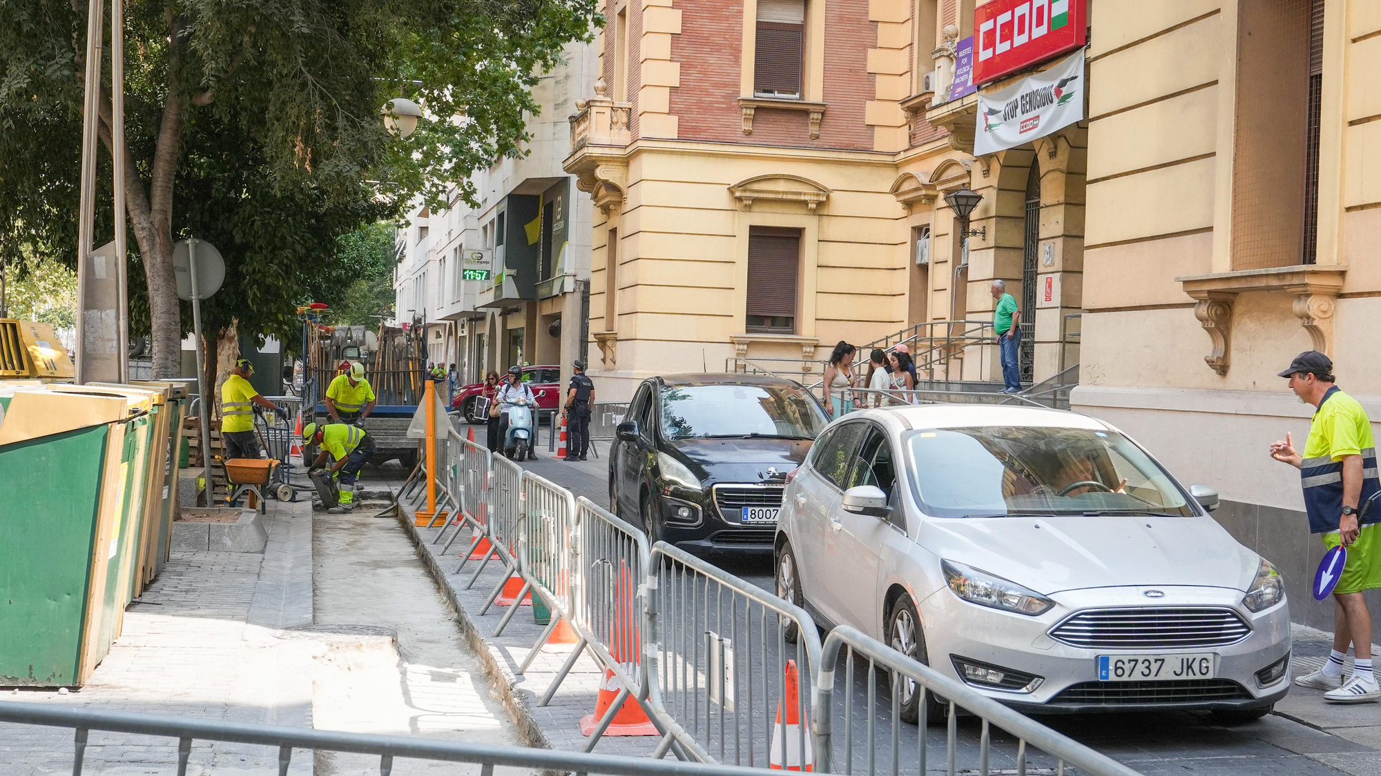 Comienzan las obras en el centro de Córdoba