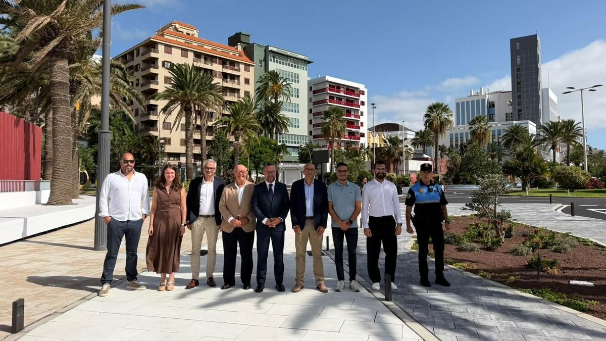 Santa Cruz de La Palma transforma la entrada al puerto y recupera "un espacio clave" de conexión con la ciudad