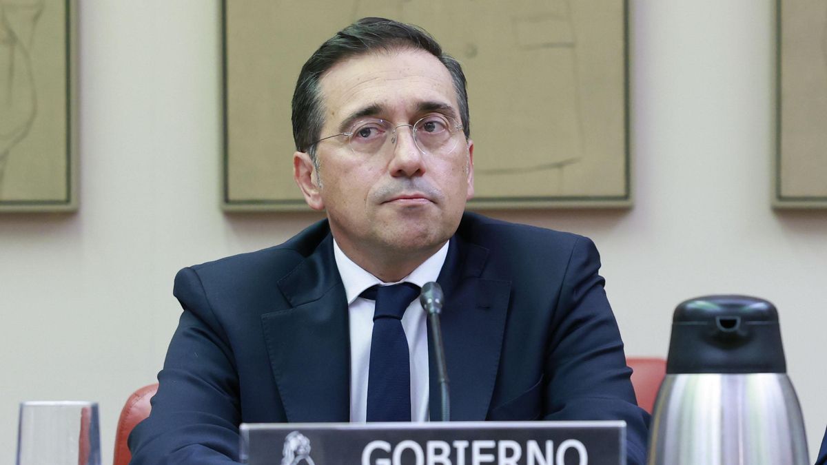 El ministro de Exteriores, José Manuel Albares, en el Congreso el 28 de agosto.