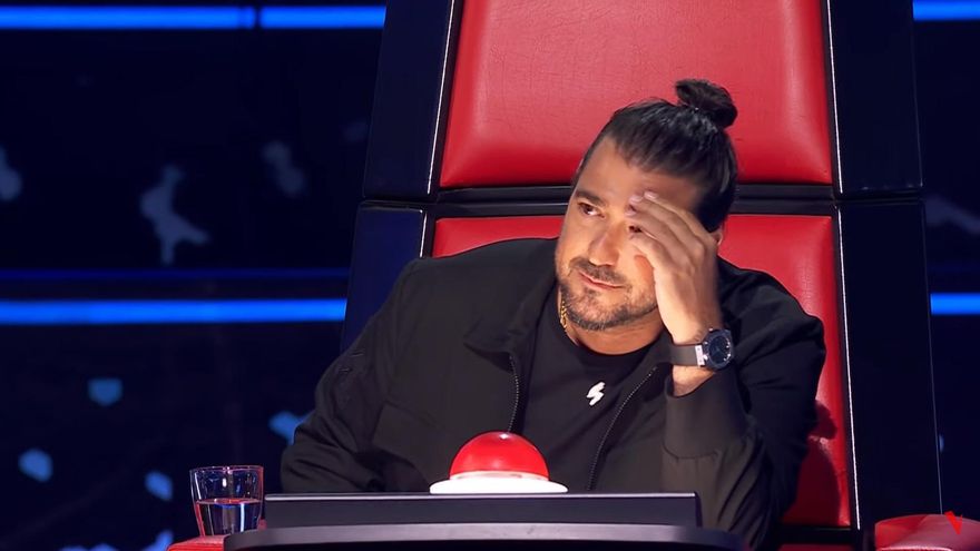 Antonio Orozco, destrozado en 'La Voz' por no reconocer a una concursante del 'Kids': "No me lo puedo creer"
