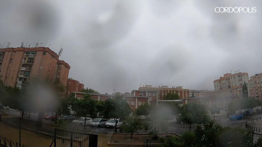 'Timelapse': Así ha sido la llegada de la DANA a Córdoba