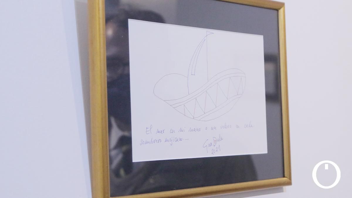 Inauguración de la exposición de Guadalupe Codes Belda. Greguerías Ilustradas