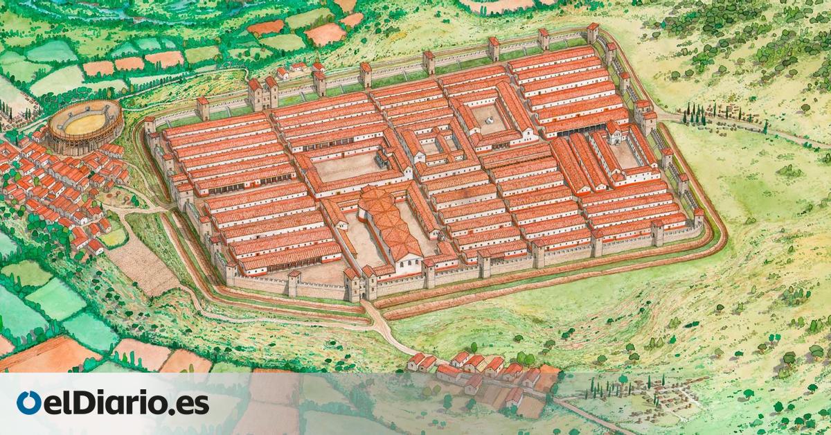 Un hallazgo en León cuestiona la visión de los campamentos romanos como espacios solo de soldados