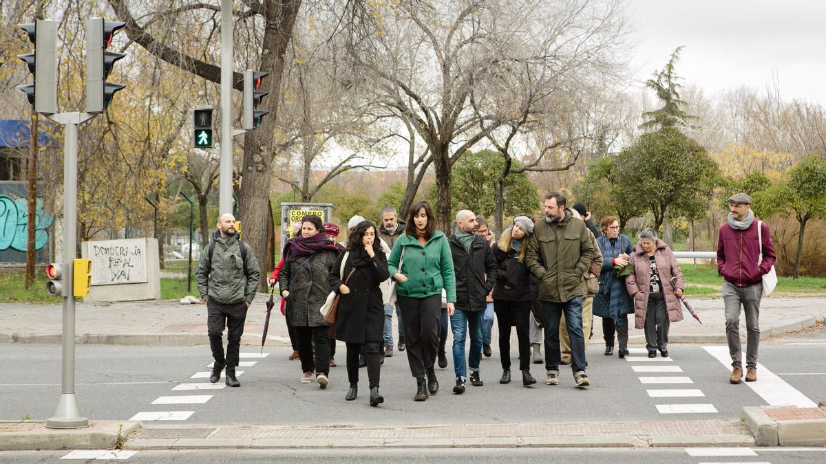 Uno de los paseos organizados por La Liminal