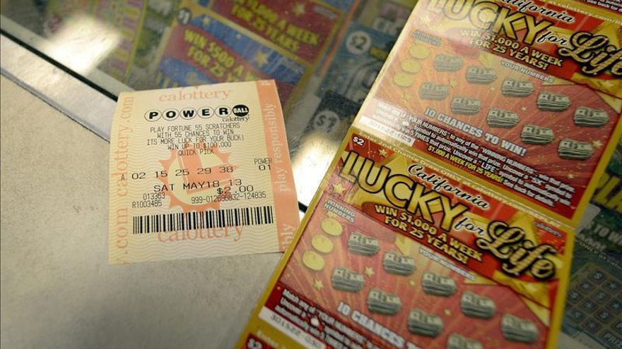 El bote de la lotería Powerball en EE.UU. alcanza los 600 millones de dólares
