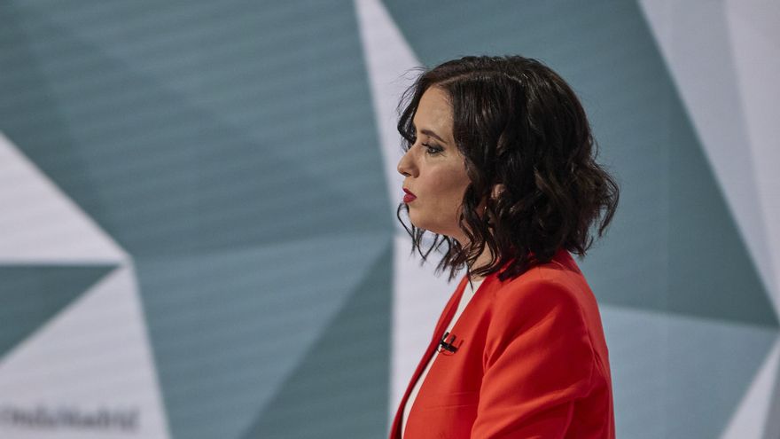 La candidata del PP a la Presidencia de la Comunidad de Madrid, Isabel Díaz Ayuso