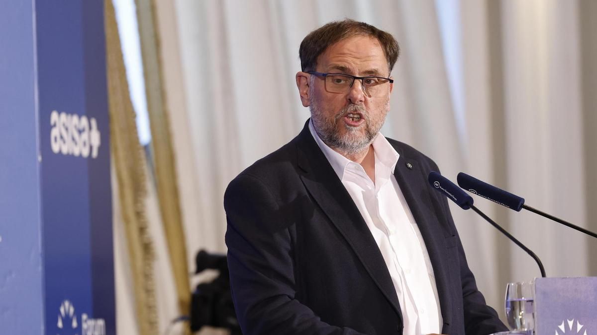 Junqueras promete ser "útil" en el final de la legislatura y pide a Junts que deje de "flirtear" con una moción de censura