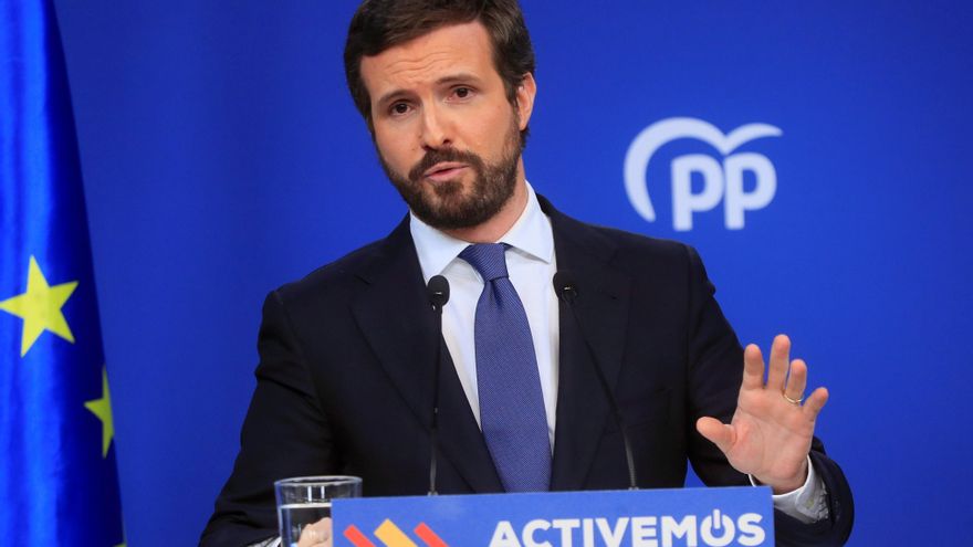 El líder del Partido Popular, Pablo Casado. EFE/Fernando Alvarado/Archivo
