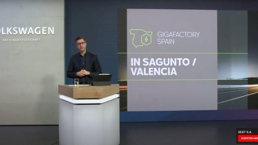 Volkswagen elige Sagunt para su gigafactoría de baterías con una inversión de 7.000 millones y 3.000 empleos