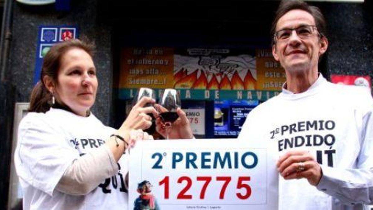 Cómo cobrar un premio compartido de la Lotería de Navidad