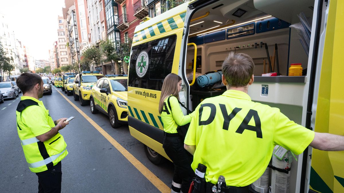 Voluntarios de la DYA en Santurtzi denuncian el desmantelamiento de su base, la única en Bizkaia junto a la de Bilbao