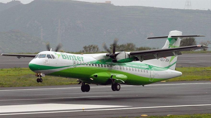 Avión de Binter