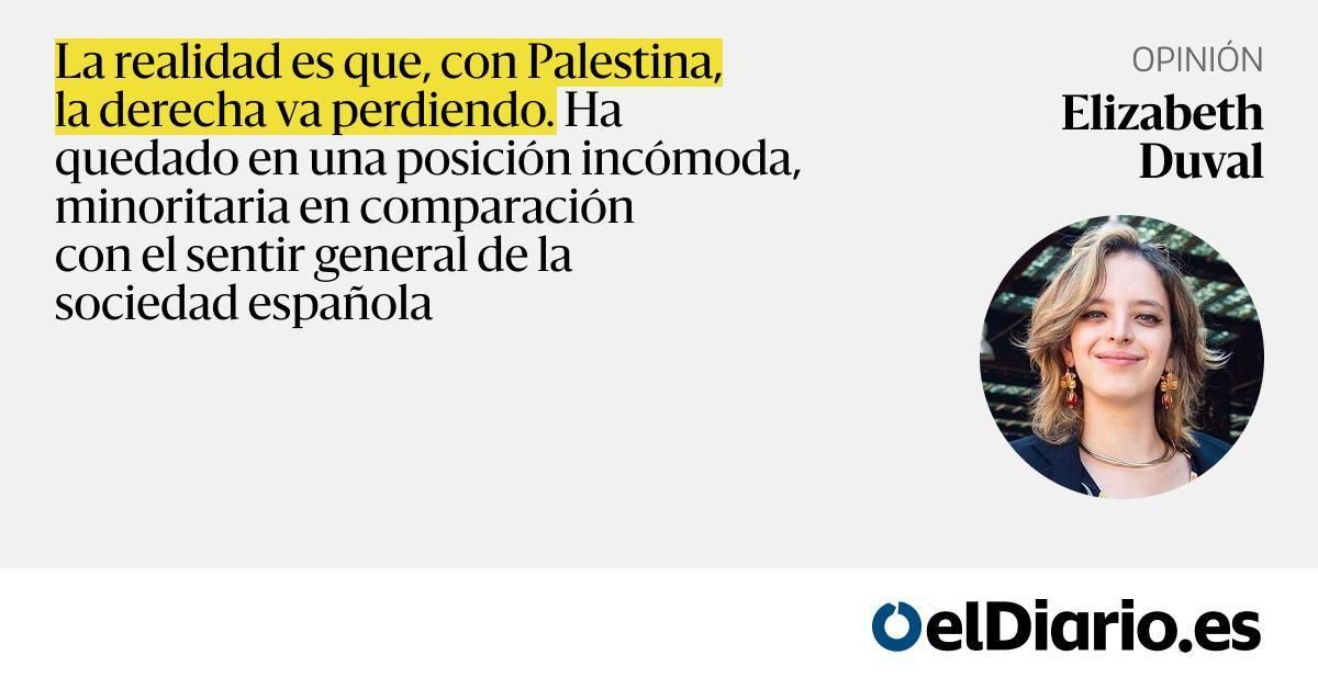 Con Palestina, la derecha va perdiendo