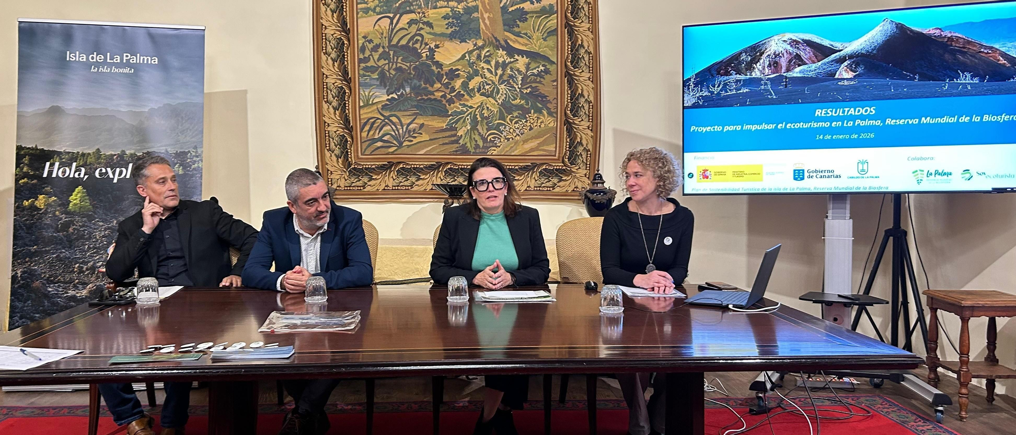 El  catálogo de ecoturismo del Cabildo incluye 38 experiencias turísticas acreditadas.