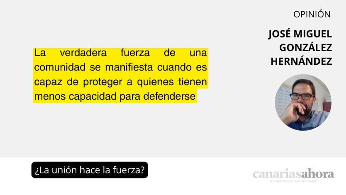 ¿La unión hace la fuerza?