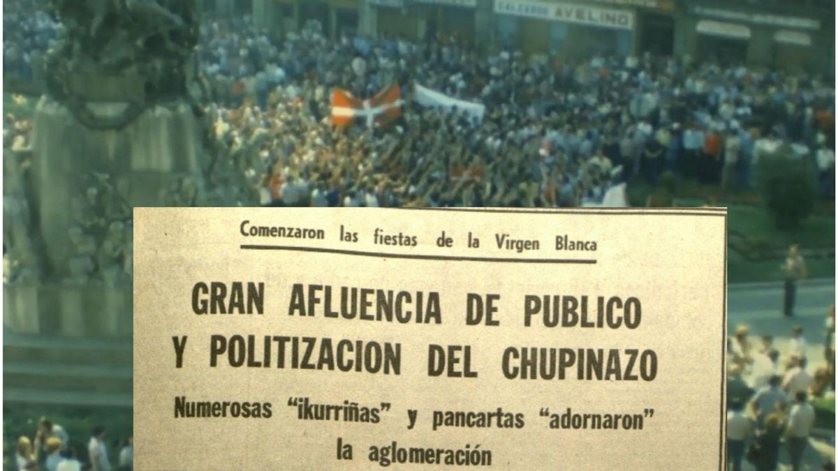 Las extrañas fiestas de Vitoria de 1976 tras la matanza del 3 de marzo: otro Celedón, las primeras ikurriñas y sin blusas