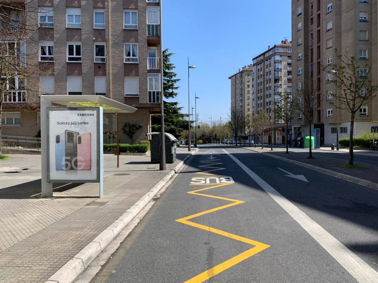 La calle Florida de Vitoria