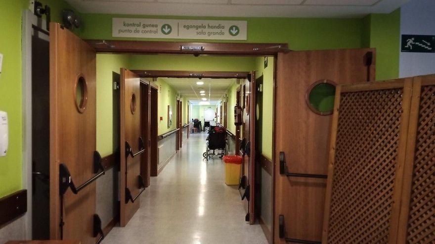 Interior de una residencia vasca que acumuló más de 20 fallecimientos