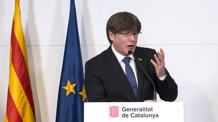 Archivo - El expresident de la Generalitat de Catalunya Carles Puidgemont -12 de enero de 2016-28 de octubre de 2017 en una imagen de archivo