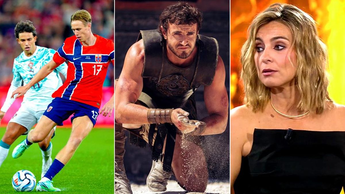 Imágenes del fútbol, 'Gladiator' y 'Supervivientes All Stars'