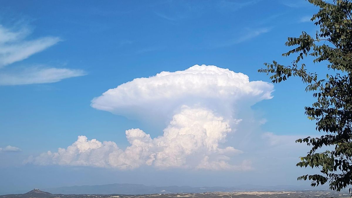 Nubes sobre el Somontano.