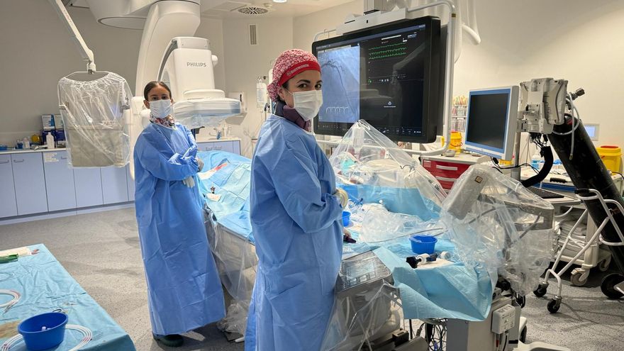 La IA, base de un nuevo sistema para realizar angioplastias pionero en España