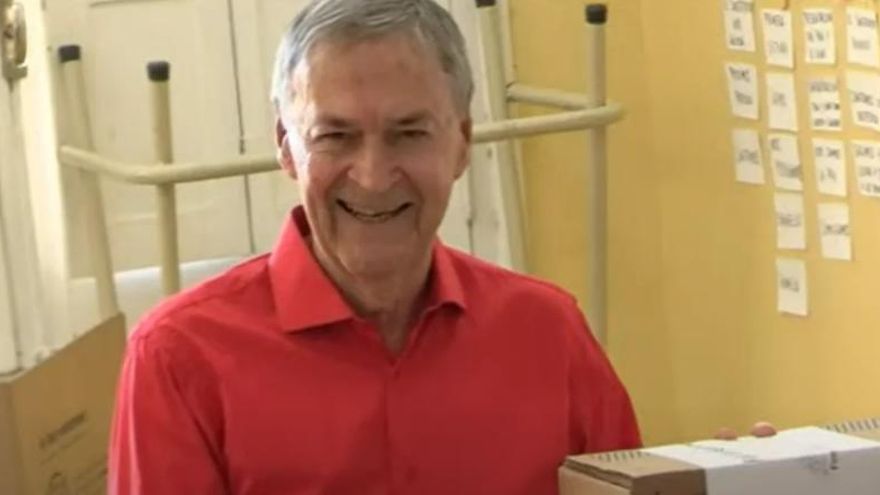Votó Juan Schiaretti.
