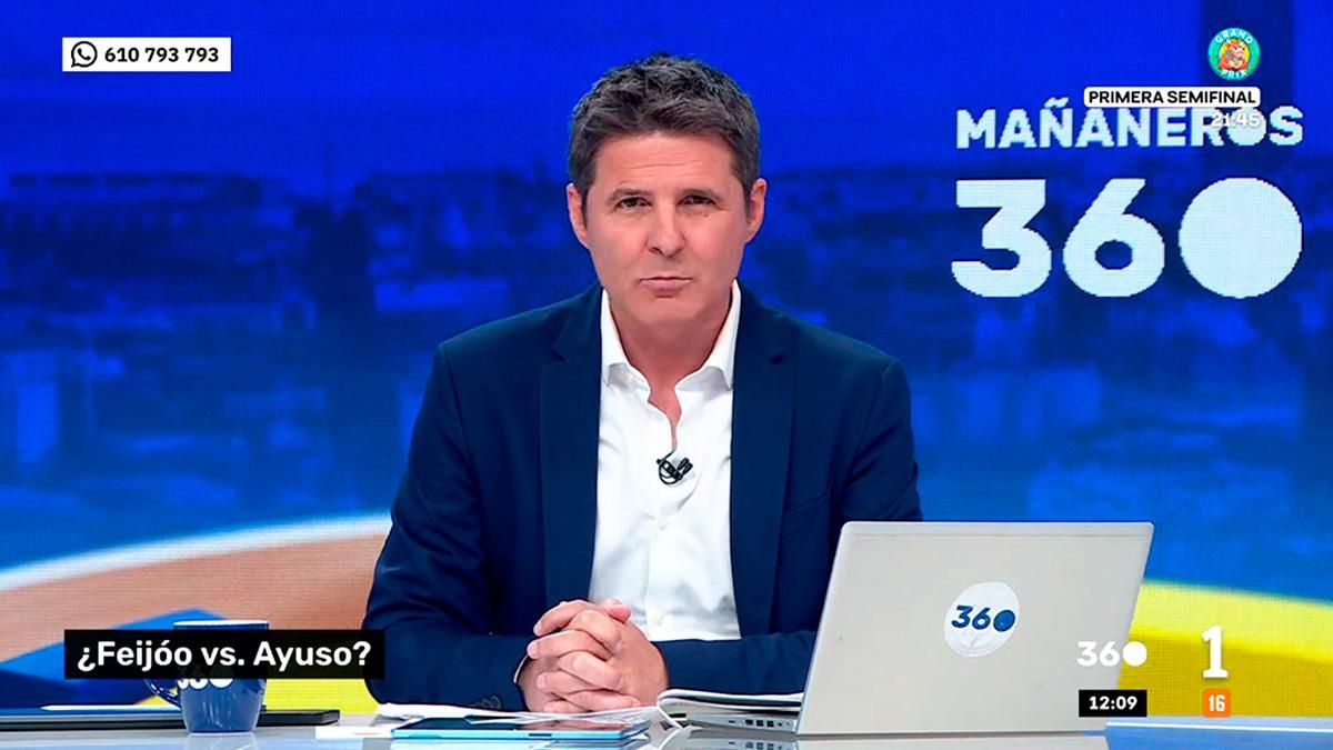 Jesús Cintora, presentador de 'Mañaneros 360' en La 1