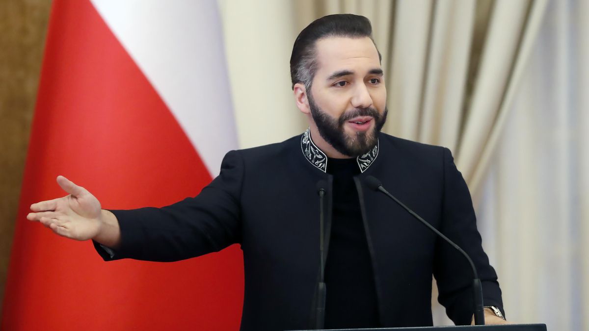 Foto de archivo del presidente de El Salvador, Nayib Bukele. 