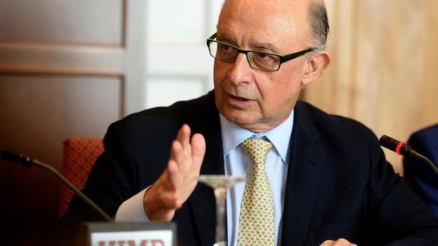 El ministro de Hacienda, Cristóbal Montoro.