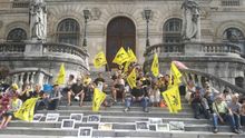 Movilización de Ongi Etorri Errefuxiatuak