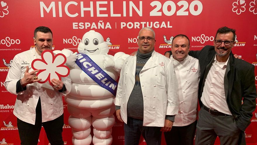 Safe Cruz, Germán Ortega, Alexis Álvarez y Carmelo Florido