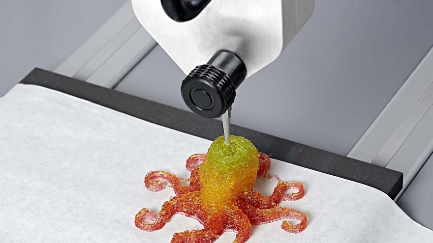 Diseñan comida infantil en impresión 3D a base de algas nutritivas