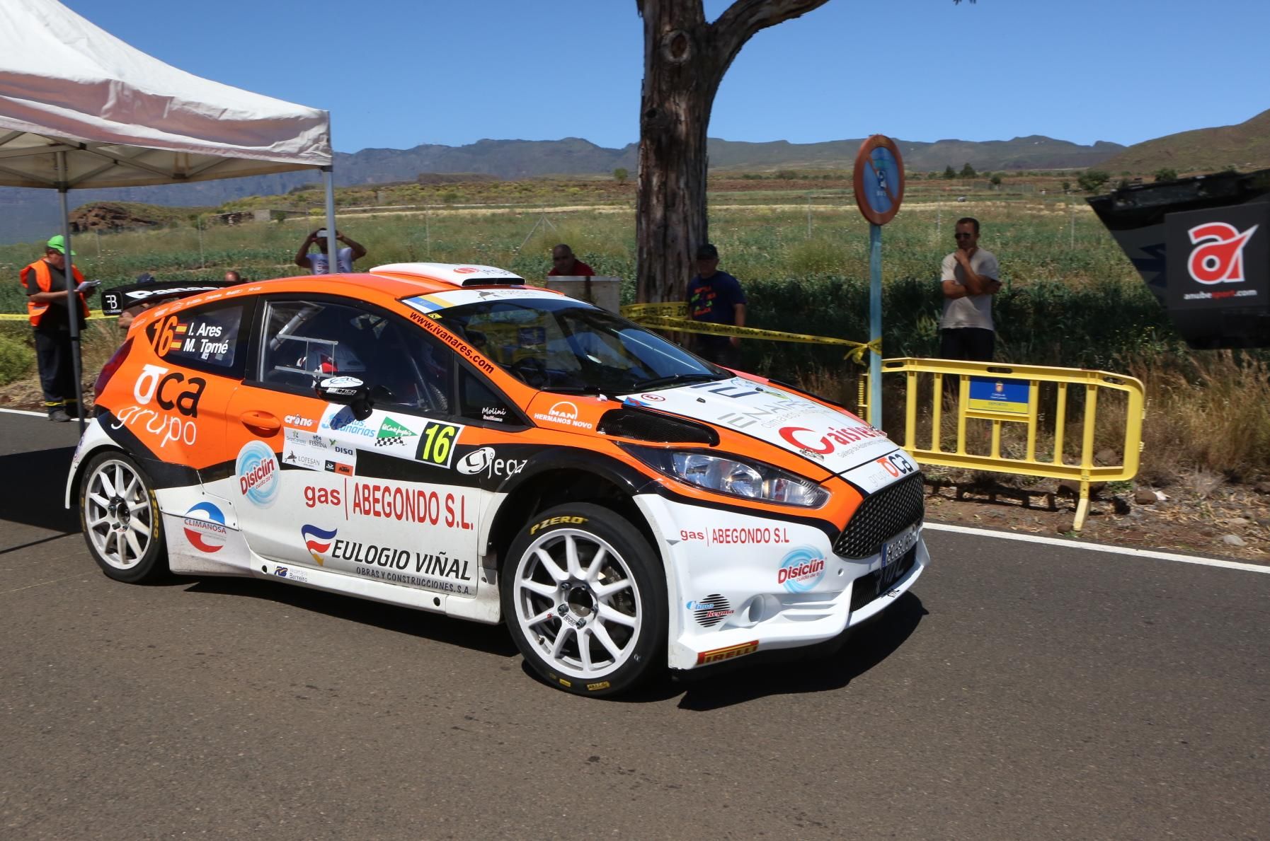 Imágenes del tramo de Santa Lucía del Rally Islas Canarias. (Alejandro Ramos).