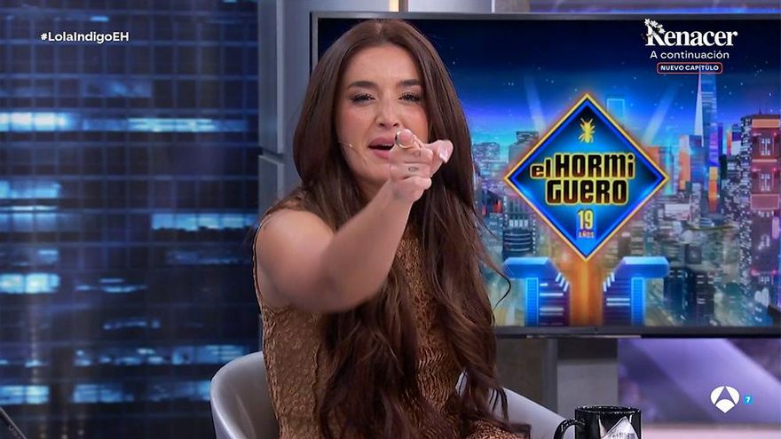 Lola Índigo aprovechó 'El Hormiguero' para anunciar la fecha de estreno de 'La Voz Kids 10' en Antena 3