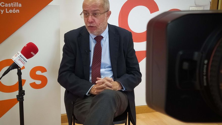 Francisco Igea en una entrevista con Europa Press