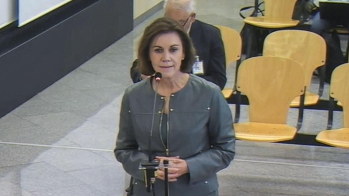 Cospedal, durante su declaración