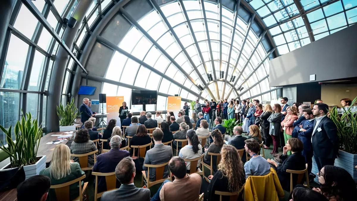 El pasado mes de septiembre se presentó la candidatura de Palma en la sede del Parlamento Europeo.