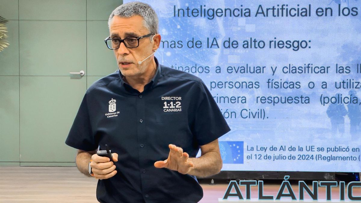 La IA permitirá "acortar" los tiempos para responder a emergencias, resalta el director del 112 Canarias