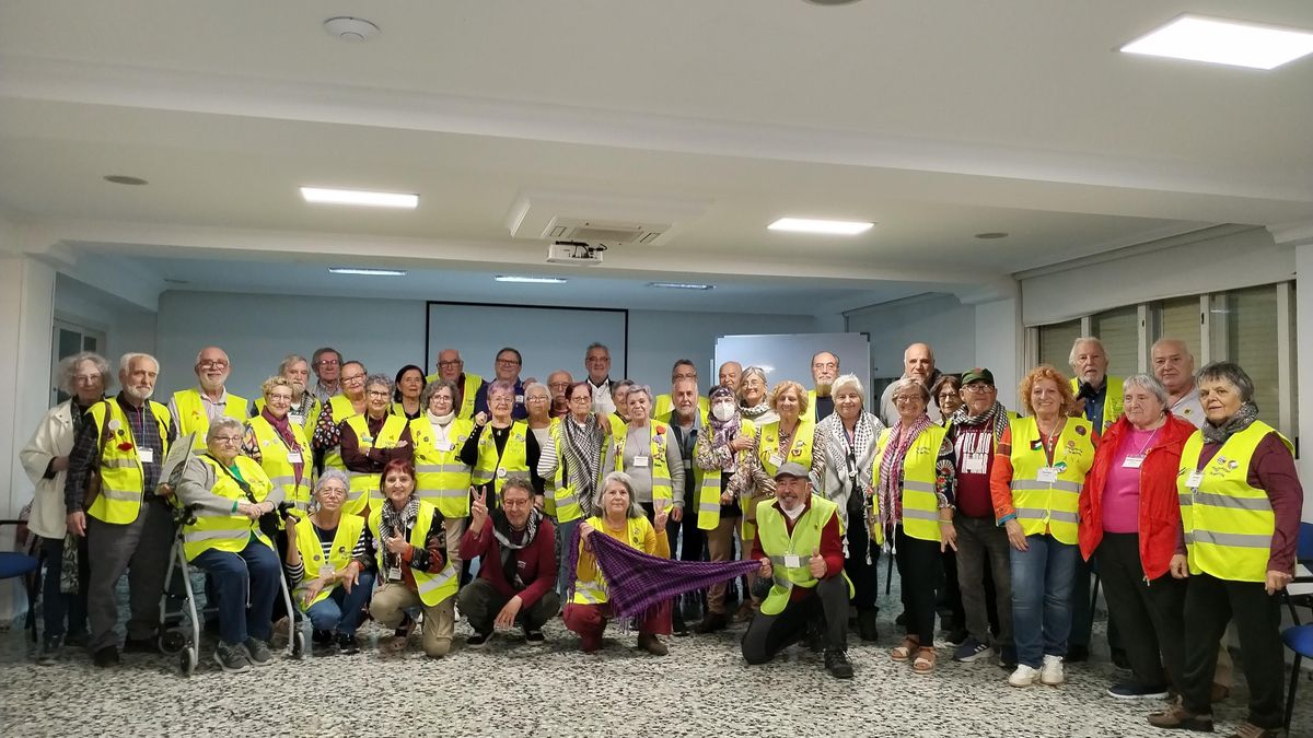 Encuentro nacional en El Campello de los iaioflautas.