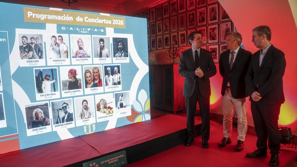 Presentación de la programación de Los Califas Fest 2026