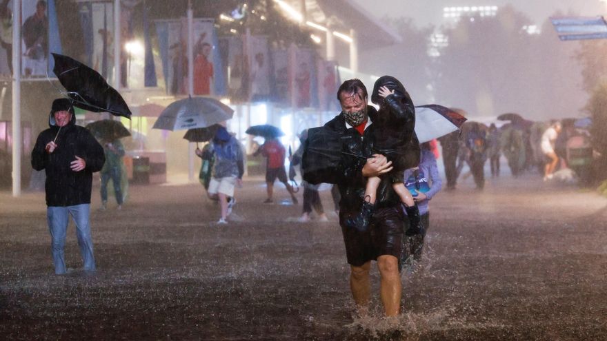 Las inundaciones de Nueva York, en imágenes