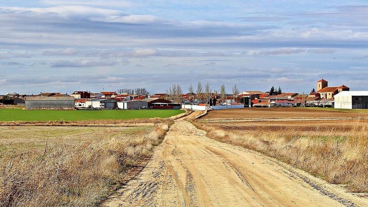 Panorámica de El Campo de Peñaranda (Salamanca).
