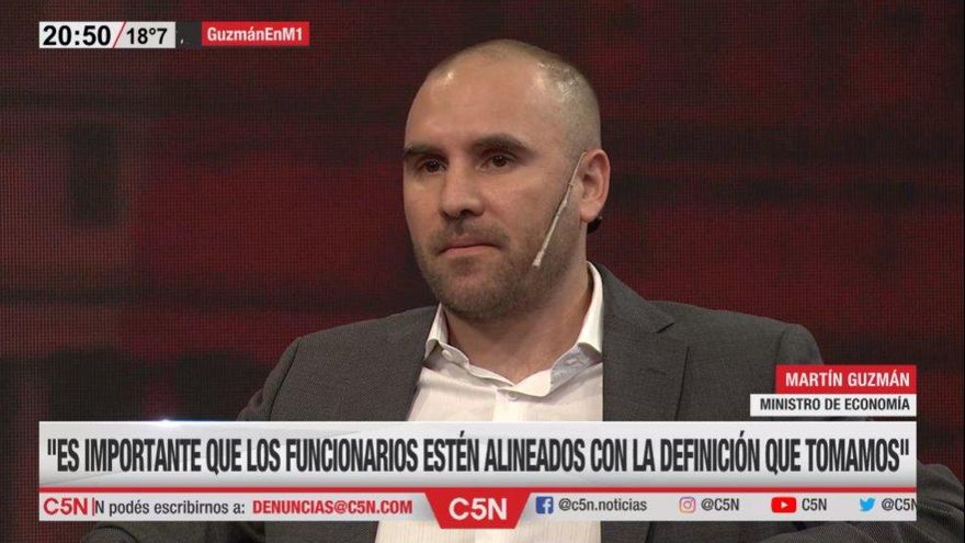 Martín Guzmán: “La inflación superará el 6 por ciento en marzo”