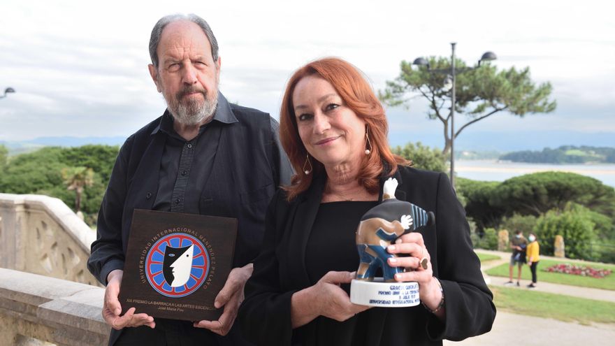 Gracia Querejeta y Josep María Pou reciben el Premio de Cinematografía y La Barraca de la UIMP.
