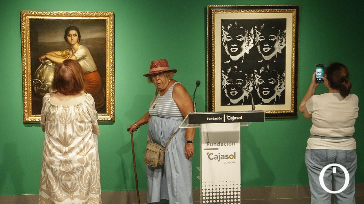 Inauguración de la Exposición "Mujeres" Romero de Torres y grandes artistas contemporáneos en la Fundación Cajasol