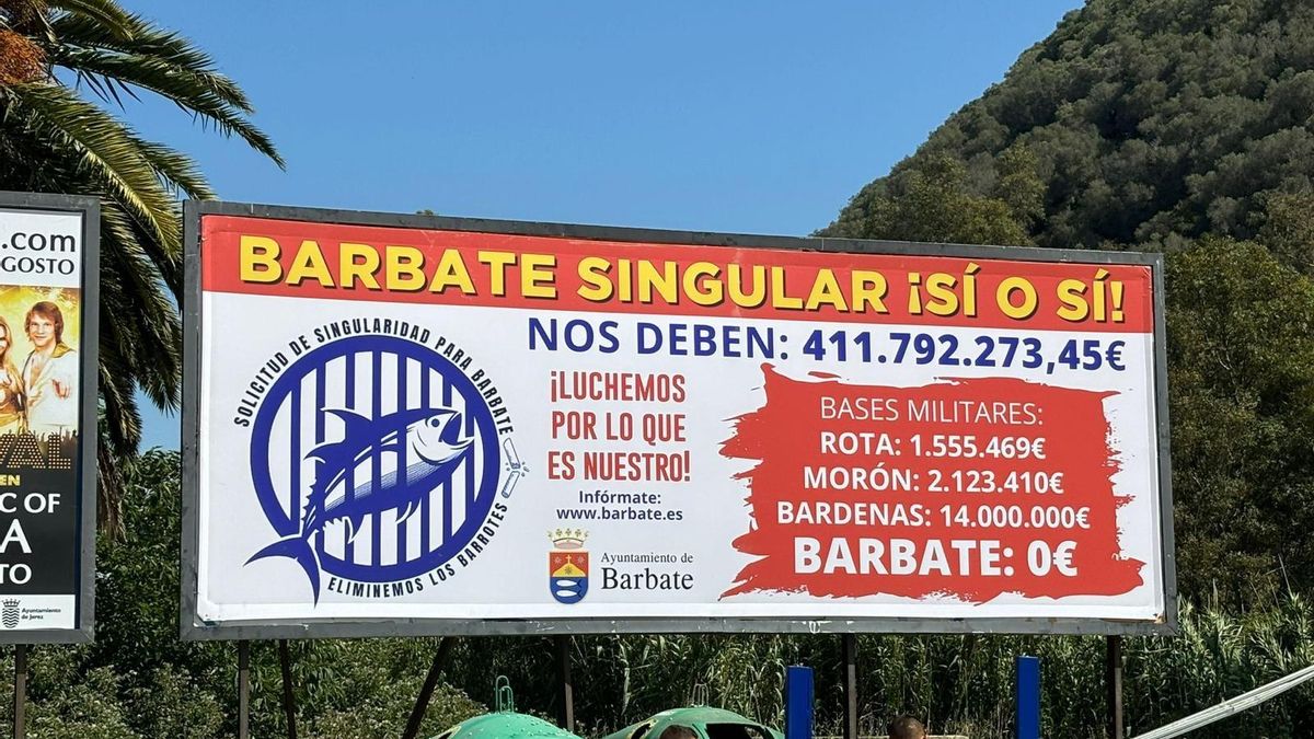 El Congreso pide que el Estado indemnice a Barbate por ocupar el 40% de su territorio con una base militar