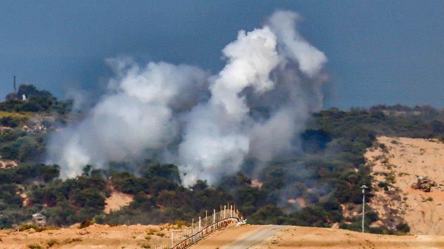 Ataques de Israel sobre la Franja de Gaza este lunes 30 de octubre