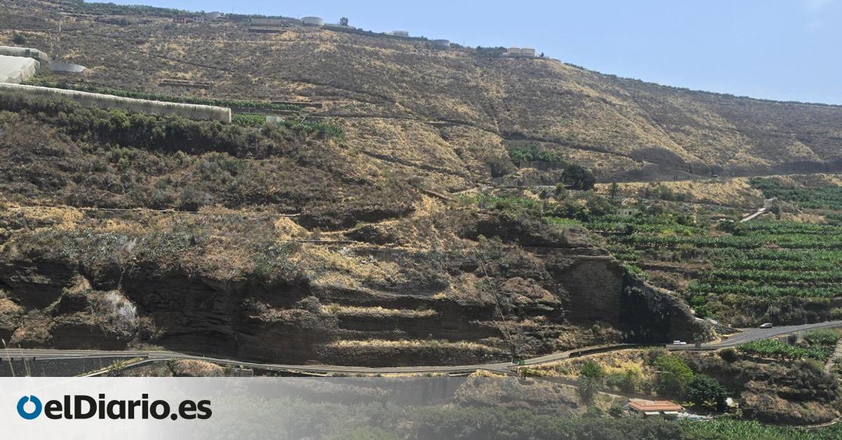 El Cabildo de La Palma realiza un estudio integral de taludes para minimizar el riesgo de desprendimientos en la red viaria